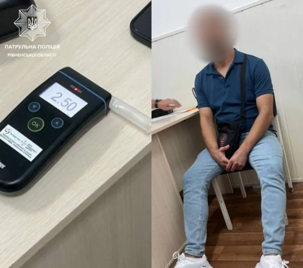 П’яні за кермом: у Рівному зупинили водія Tesla, на Дубенщині – водійку без номерів