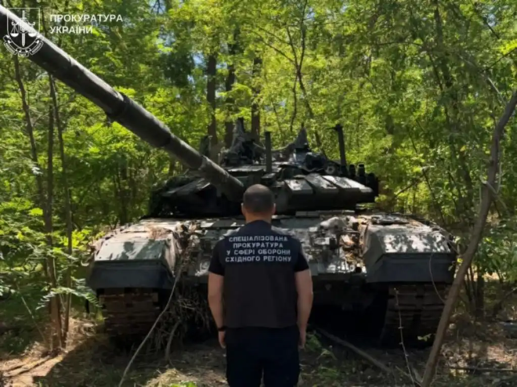 На Харківщині вилучили два російські танки та передали їх для ЗСУ