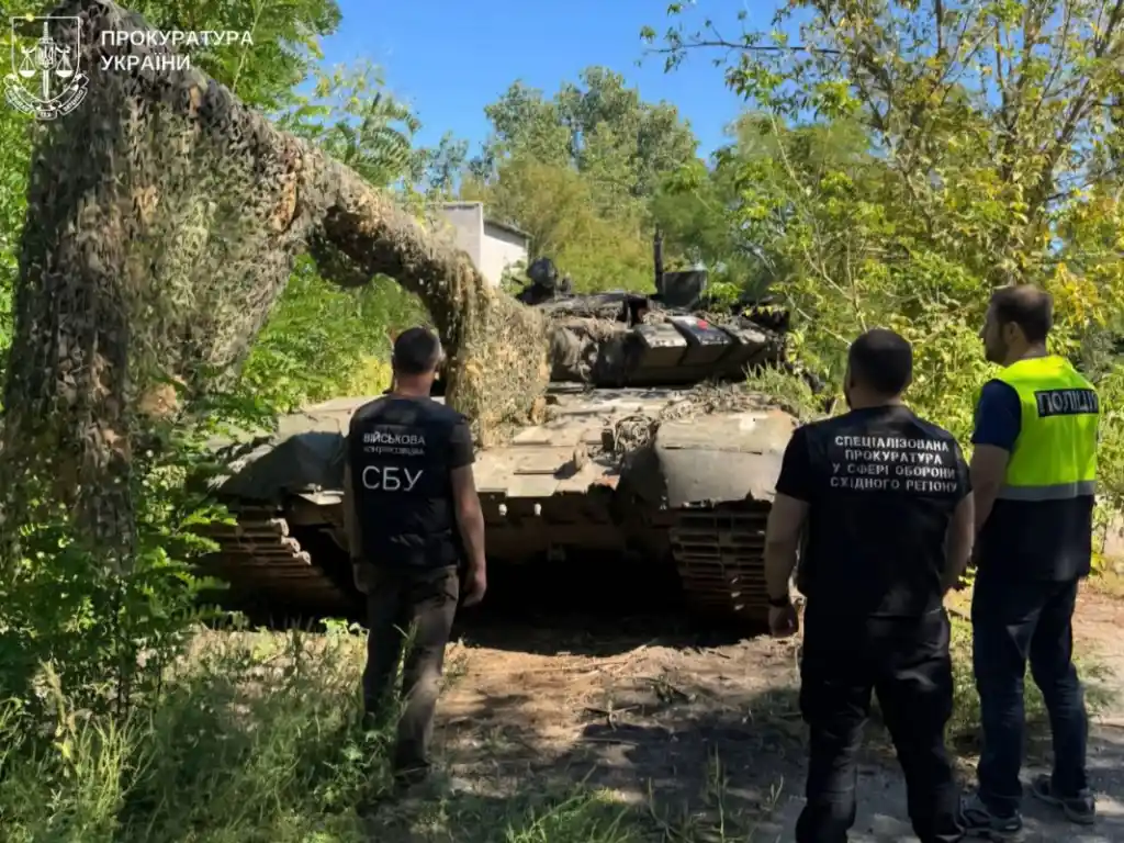 На Харківщині вилучили два російські танки та передали їх для ЗСУ