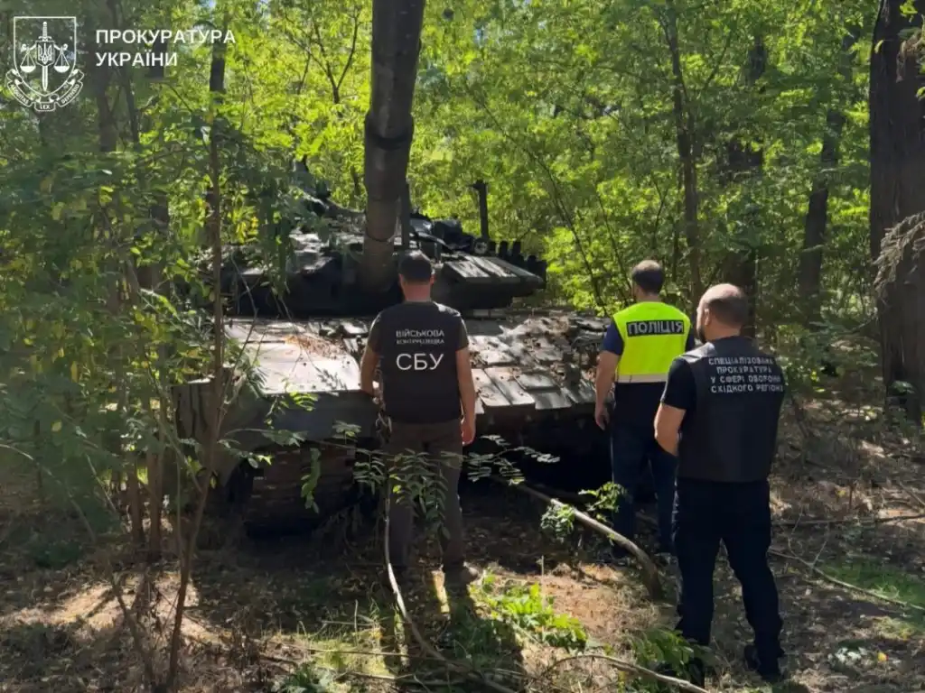 На Харківщині вилучили два російські танки та передали їх для ЗСУ