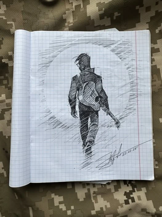 Рівненський художник і музикант вшанував пам’ять Олега Турка