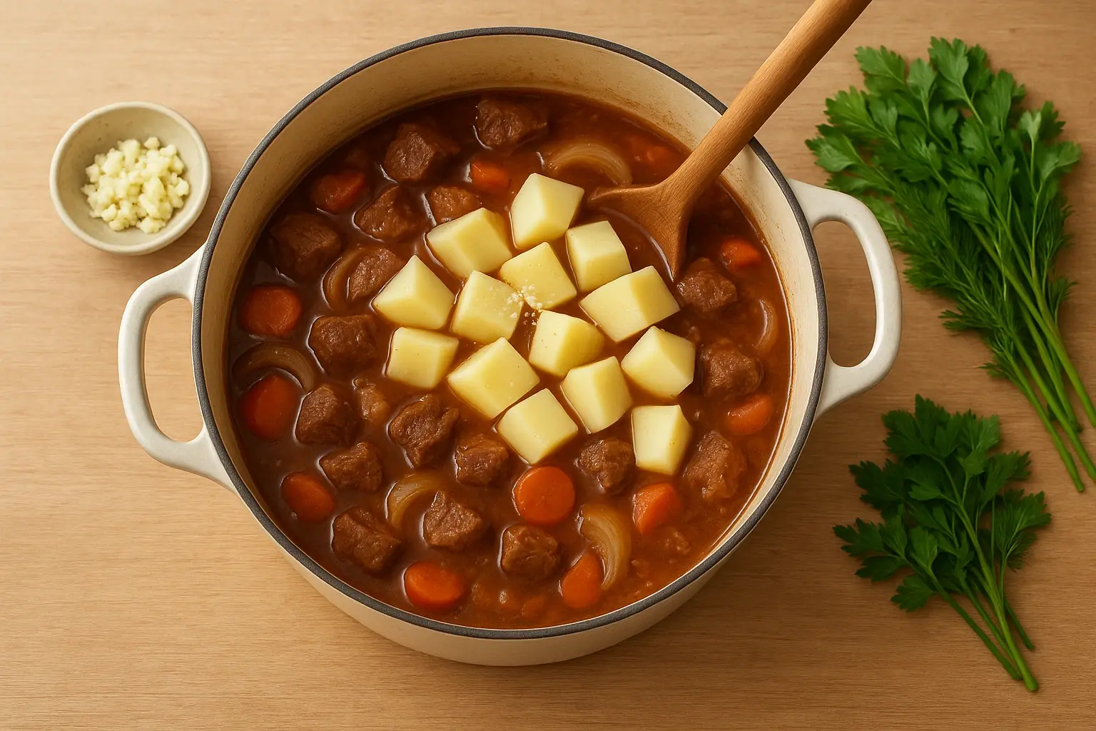 Як приготувати тушковане мясо