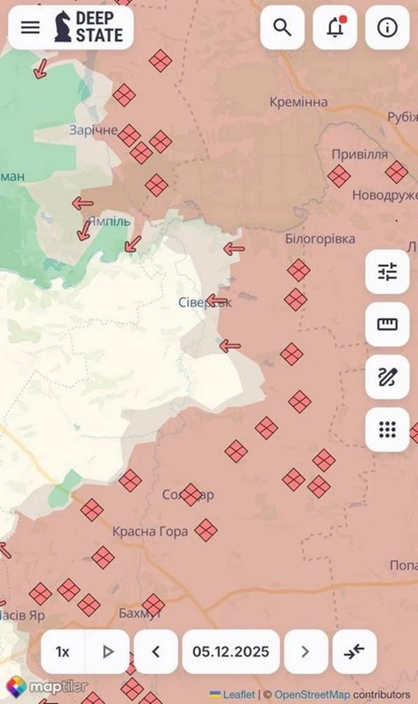 Лінія фронту зрушилася на Донеччині – аналітики фіксують нові просування ворога Лінія фронту зрушилася на Донеччині – аналітики фіксують нові просування ворога
