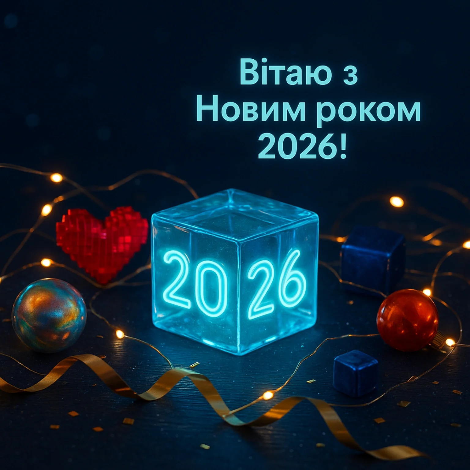 Креативні привітання з новим роком 2026 Креативні привітання з новим роком 2026