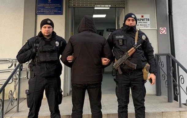 Напад на військового ТЦК у Стрию: поліція затримала підозрюваного