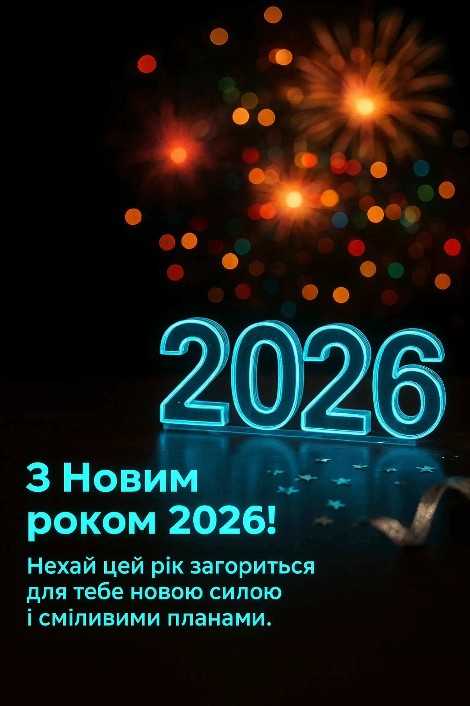 Креативні привітання з новим роком 2026 Креативні привітання з новим роком 2026