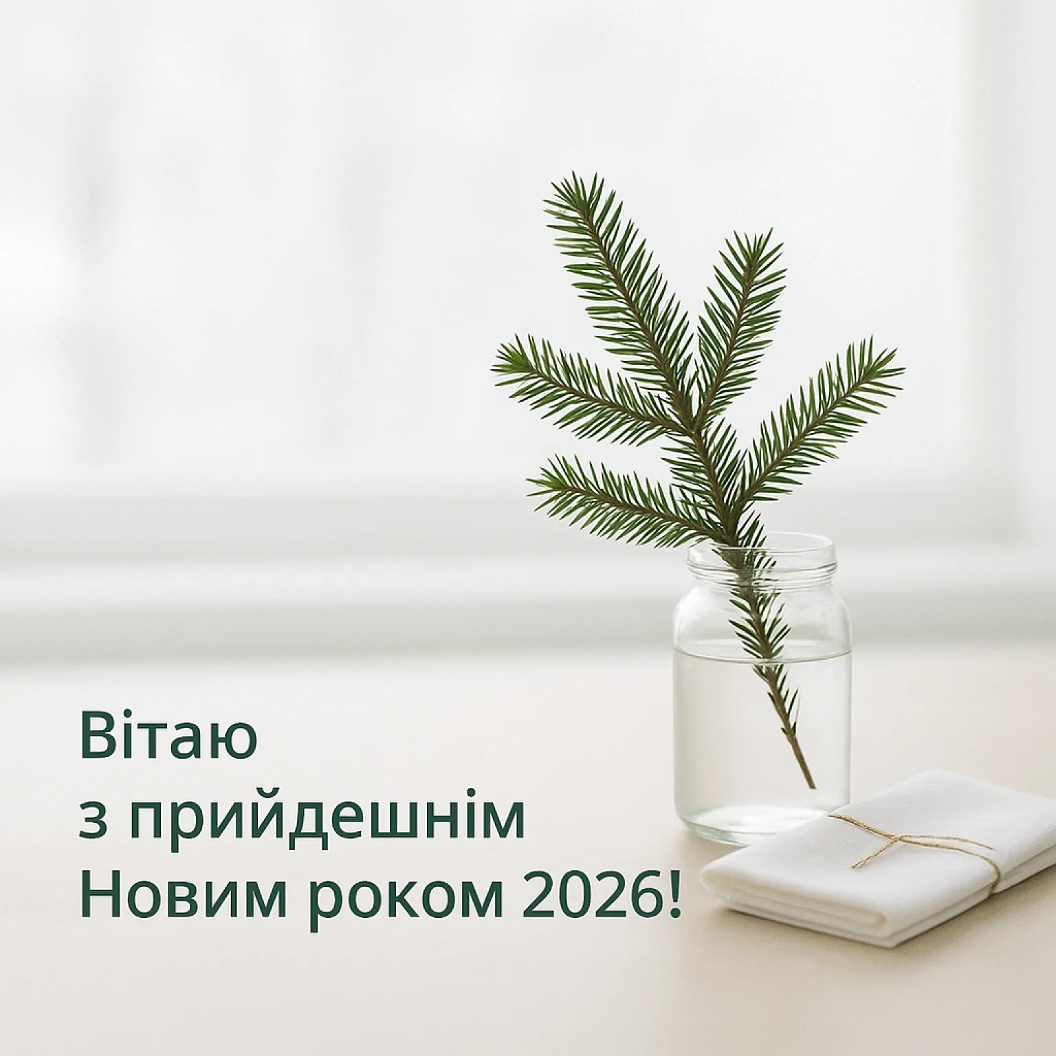 Привітання з прийдешнім новим роком 2026 Привітання з прийдешнім новим роком 2026