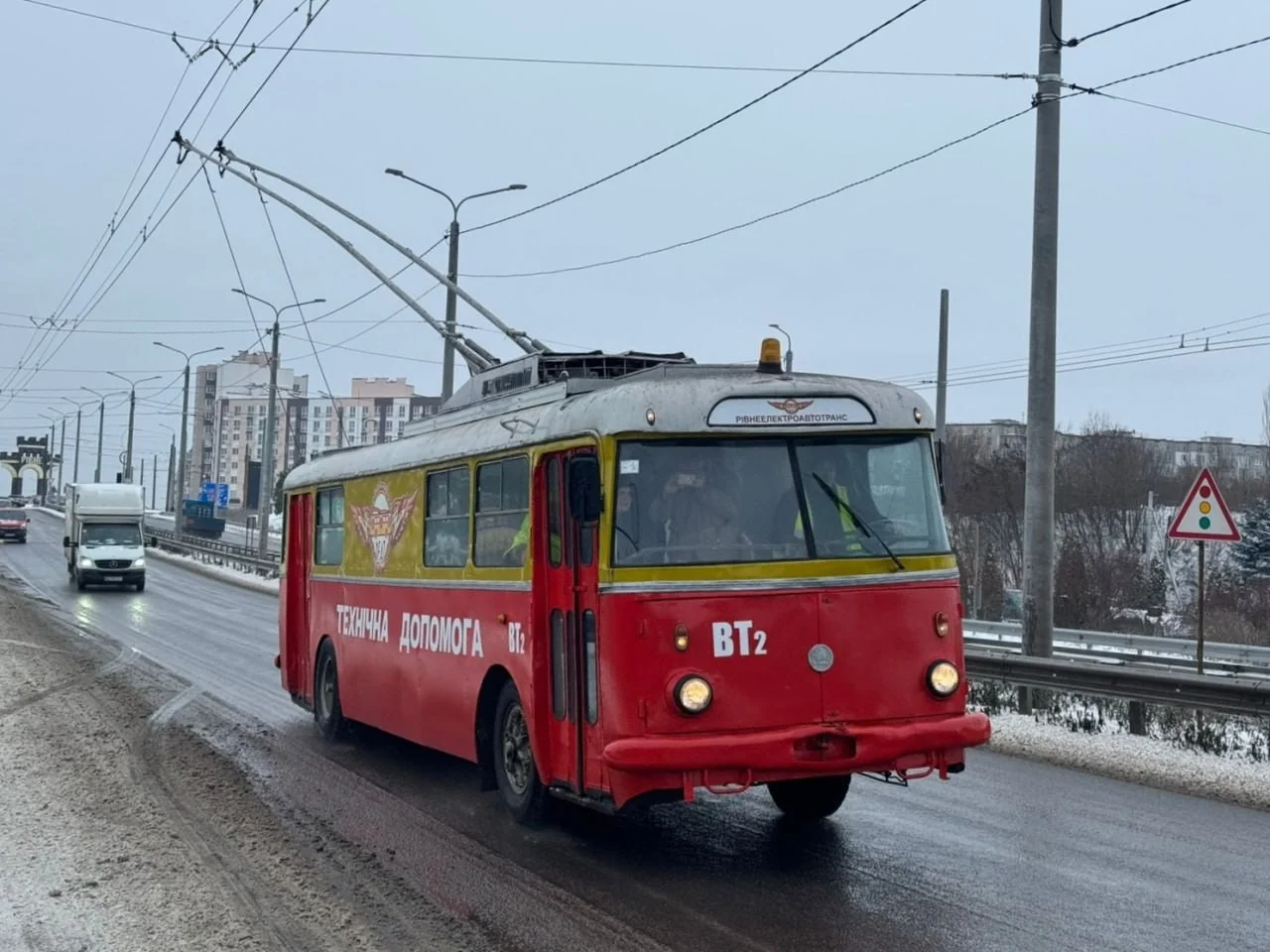 Новий маршрут у Рівному: тестовий рейс тролейбуса на Городок