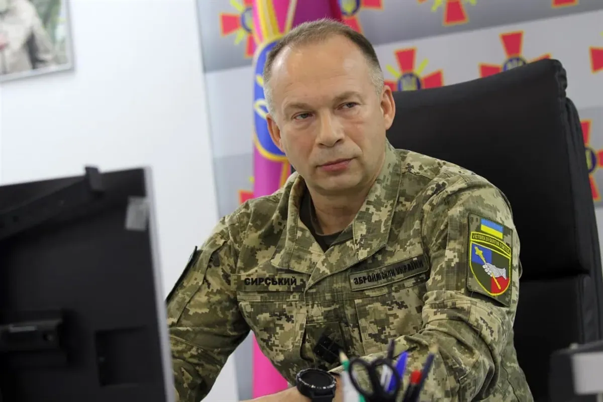 Сирський закликав США зміцнити ППО на тлі нових ракетних атак Росії