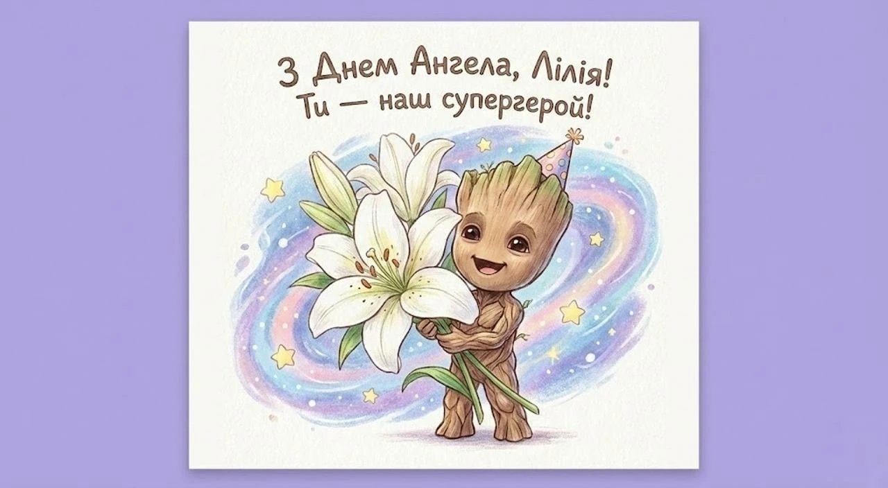 Картинки для Лілії з днем ангела