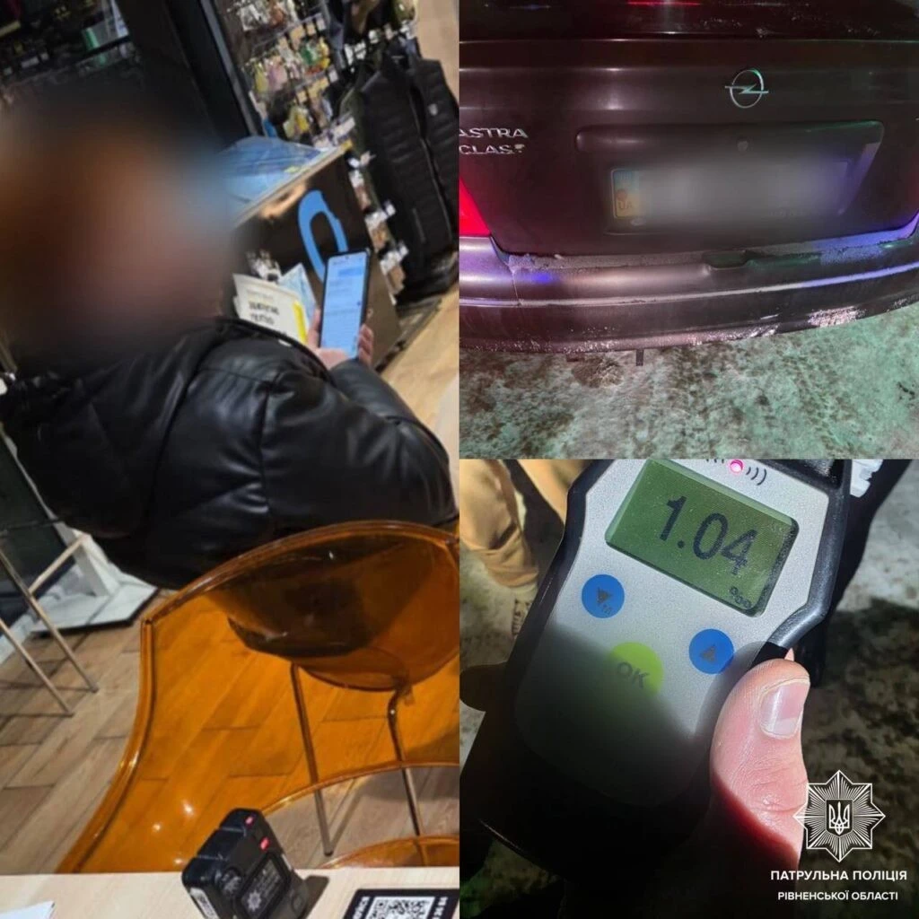 Нічні маневри в Дубні: патрульні зупинили нетверезу водійку під час комендантської години