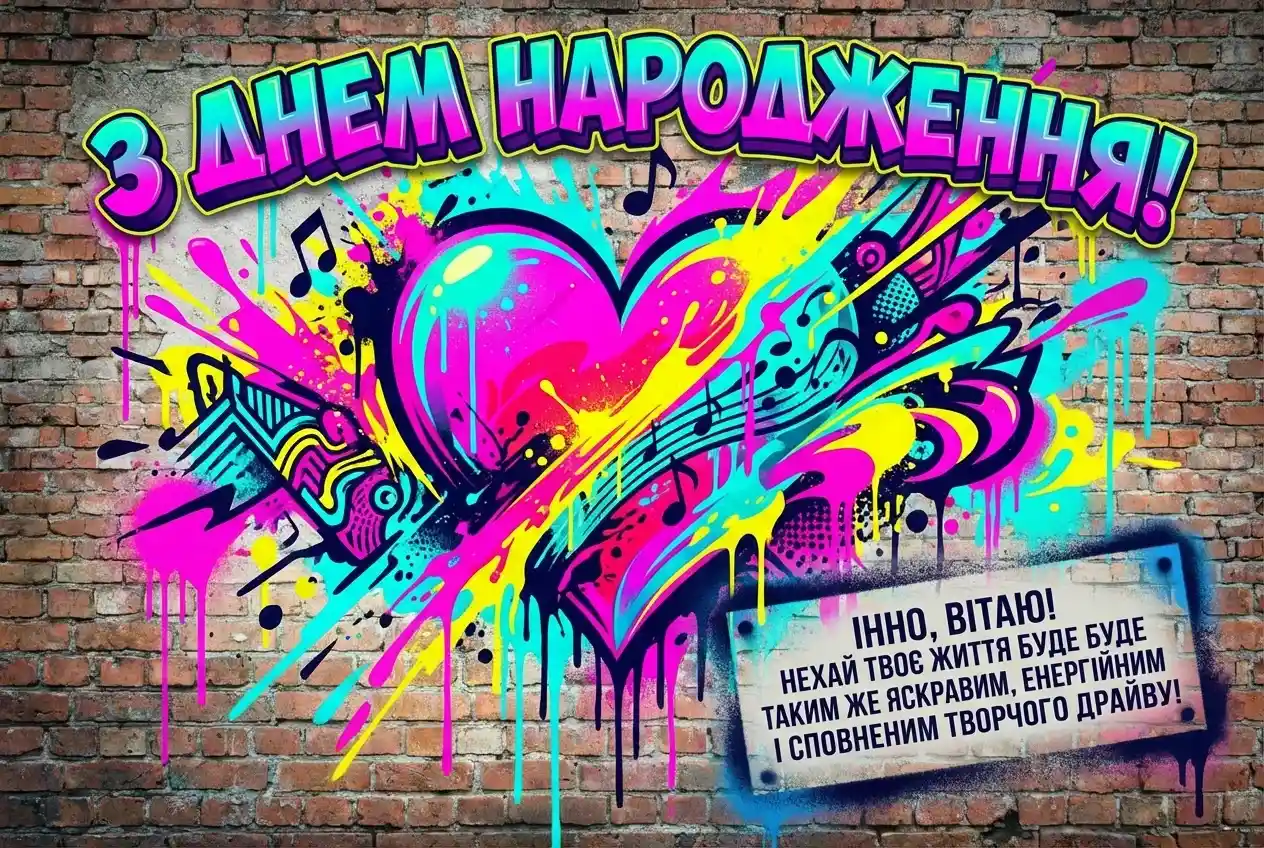 Інна вітаю з днем народження Інна вітаю з днем народження