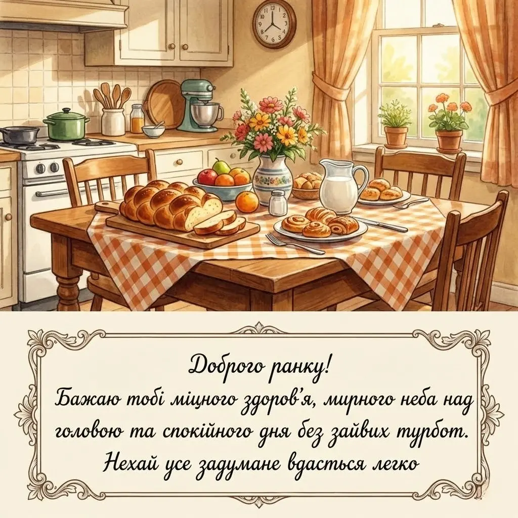 Доброго ранку: картинки українською мовою для натхнення та гарного настрою