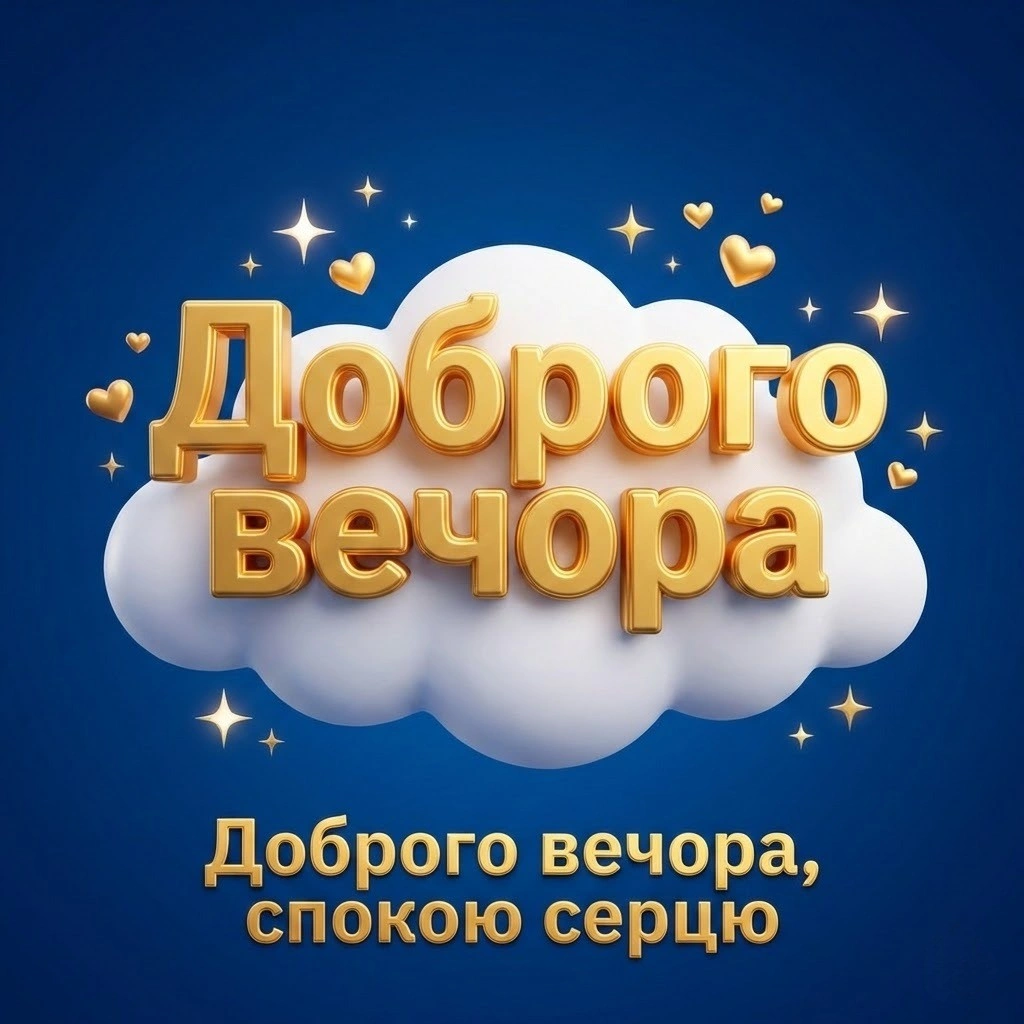 Доброго вечора та гарного вечора: найтепліші побажання, затишні картинки та щирі листівки для душі