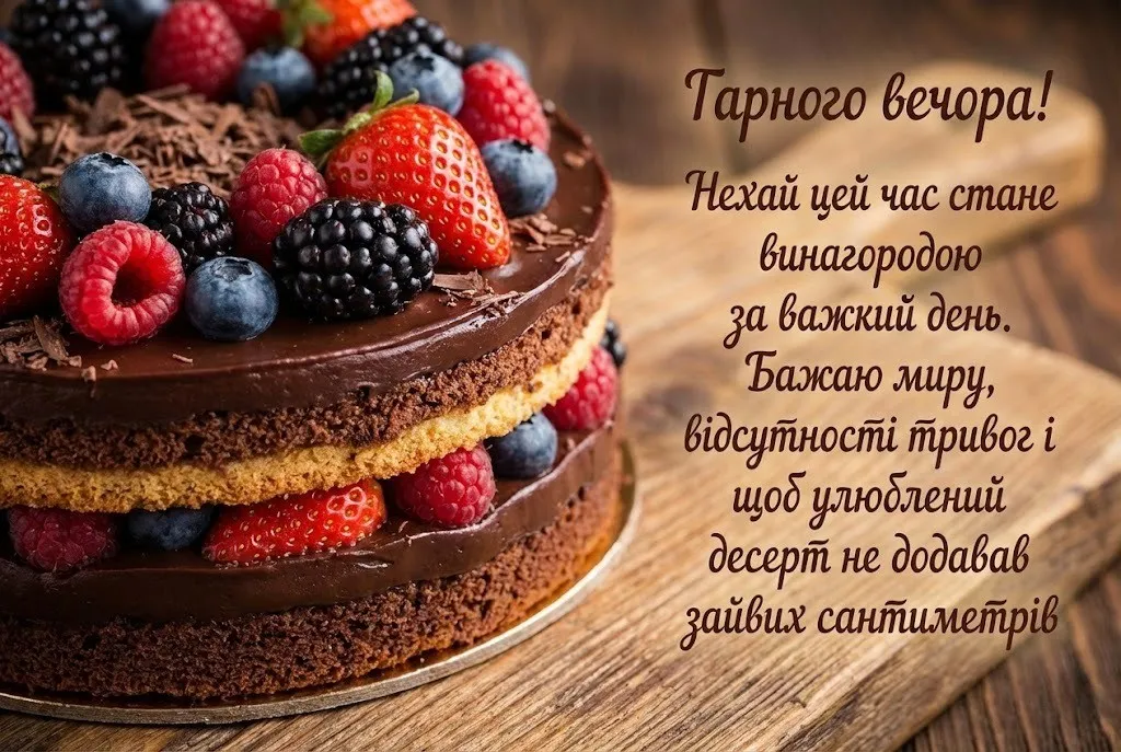 Доброго вечора та гарного вечора: найтепліші побажання, затишні картинки та щирі листівки для душі