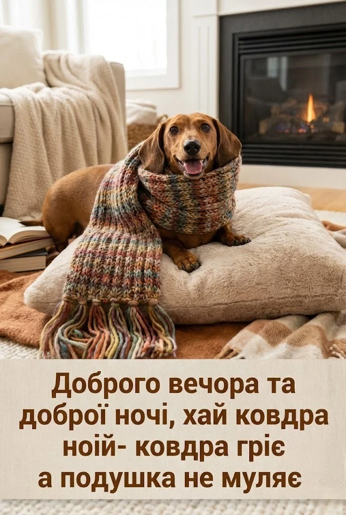 Доброї ночі та доброго вечора: прикольні картинки для найтепліших побажань