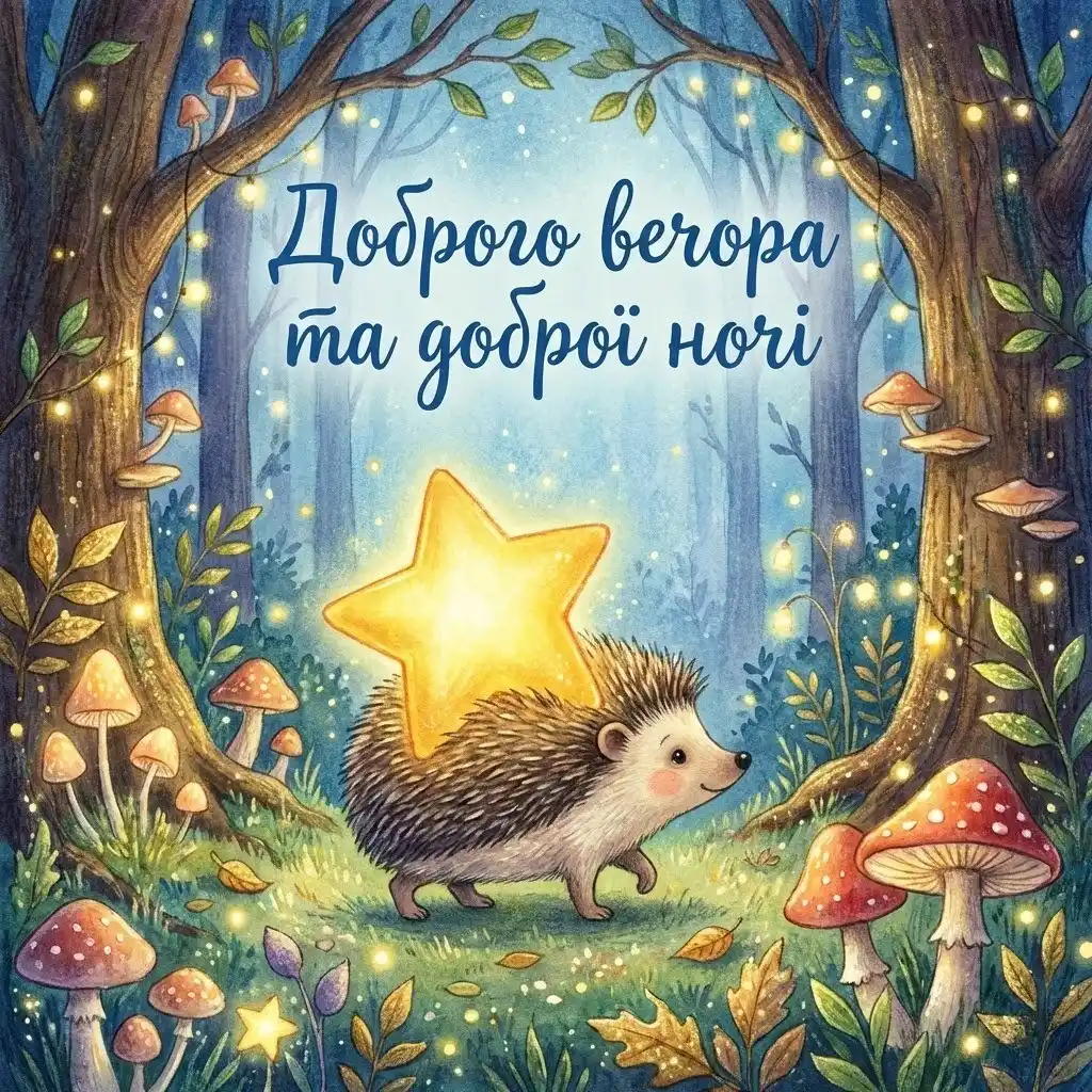 Доброї ночі та доброго вечора: прикольні картинки для найтепліших побажань