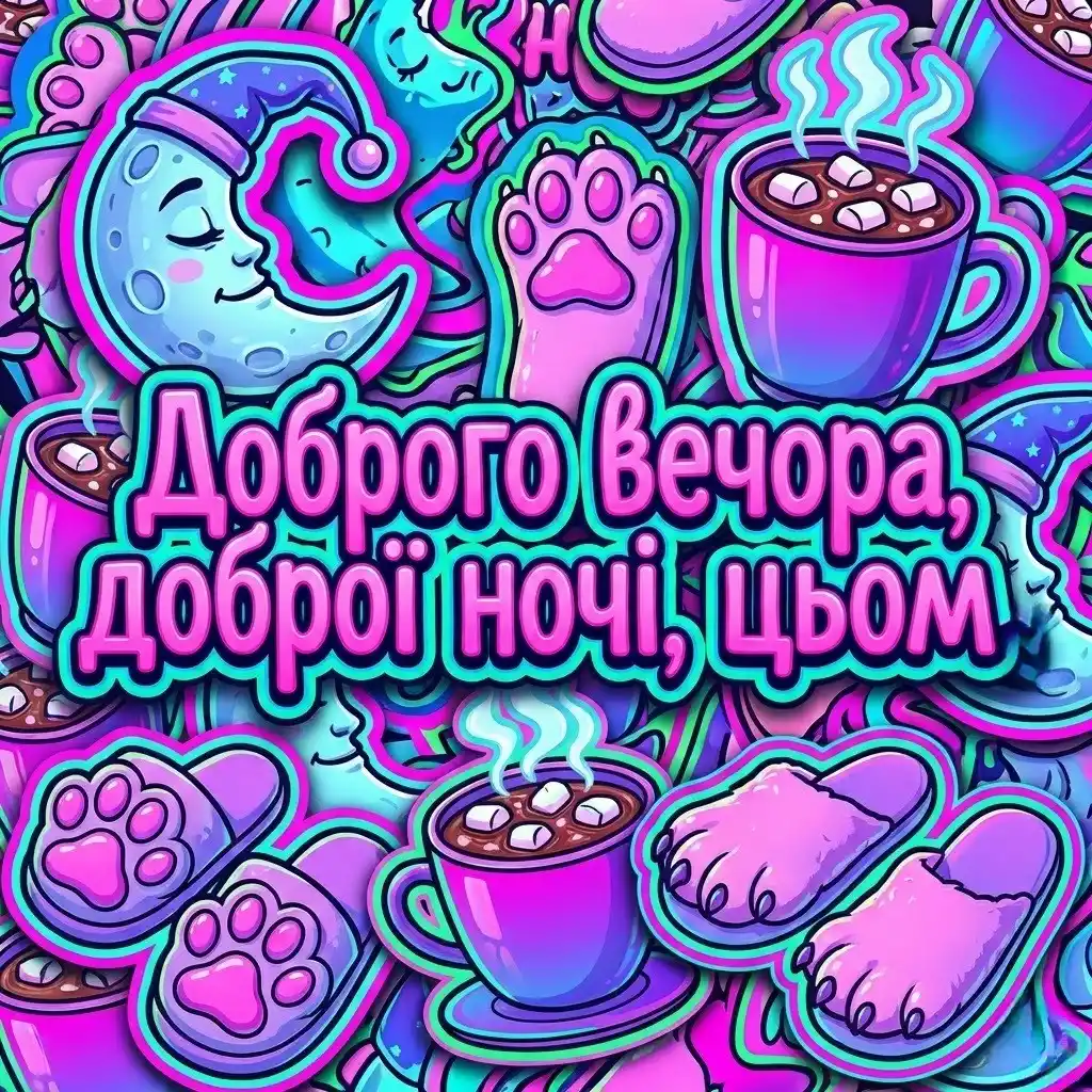 Доброї ночі та доброго вечора: прикольні картинки для найтепліших побажань