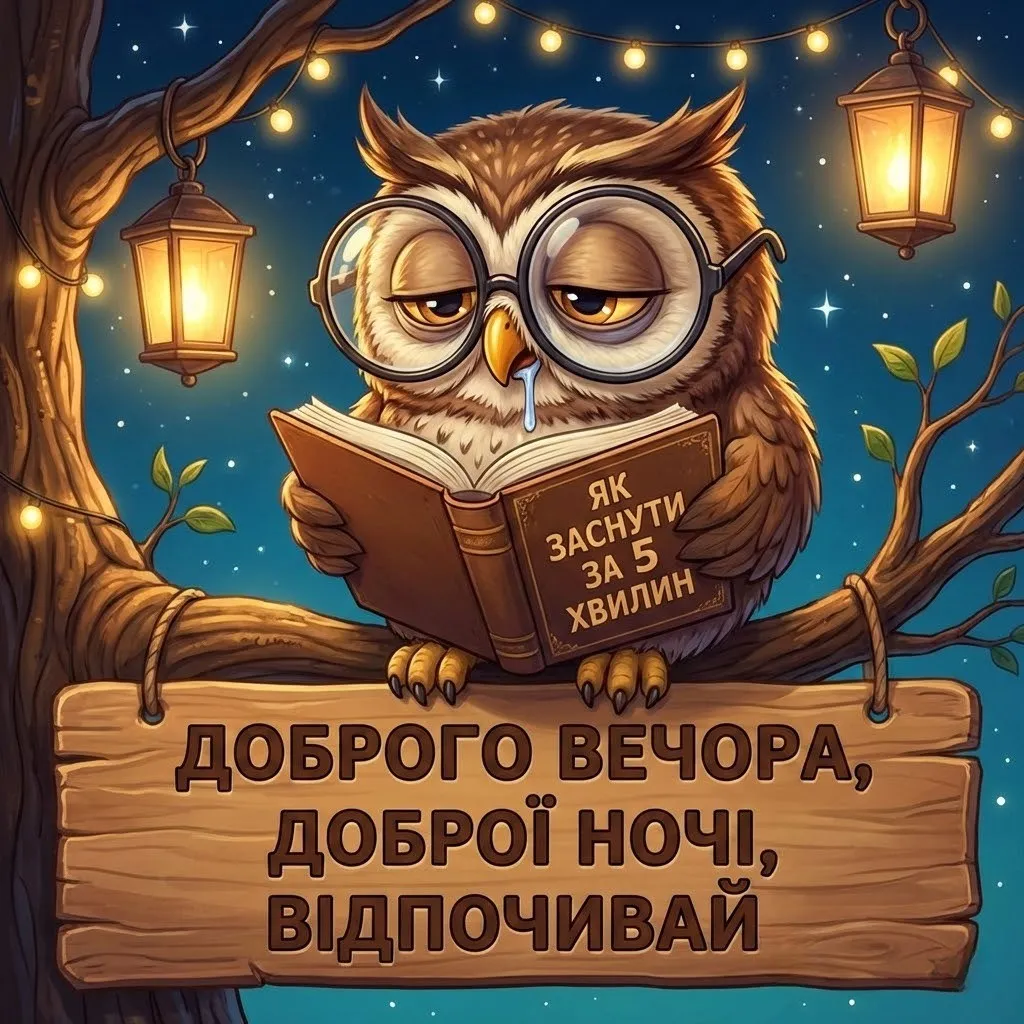 Доброї ночі та доброго вечора: прикольні картинки для найтепліших побажань