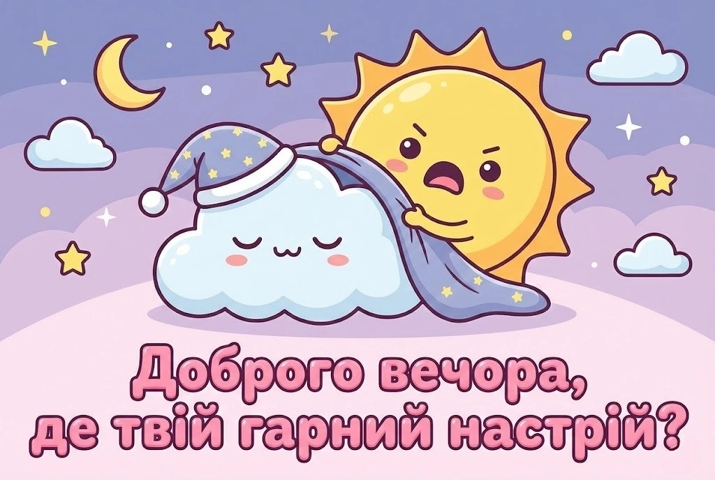 Доброго вечора, гарного настрою: добірка найкращих картинок та душевних листівок