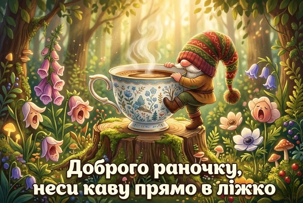 Доброго раночку: картинки та душевні листівки для найкращого початку дня