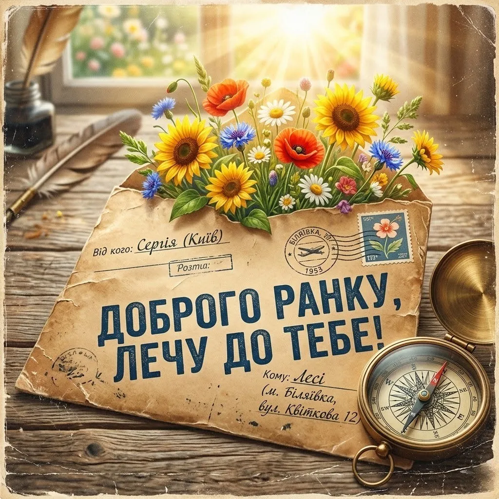 Доброго ранку коханому на відстані: зворушливі картинки та найкращі побажання