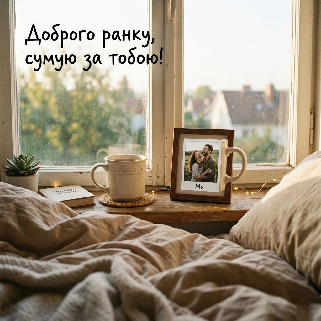 Доброго ранку коханому на відстані: зворушливі картинки та найкращі побажання