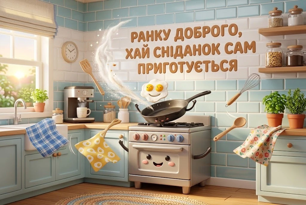 Привітання доброго ранку в картинках: душевні та прикольні листівки для гарного настрою