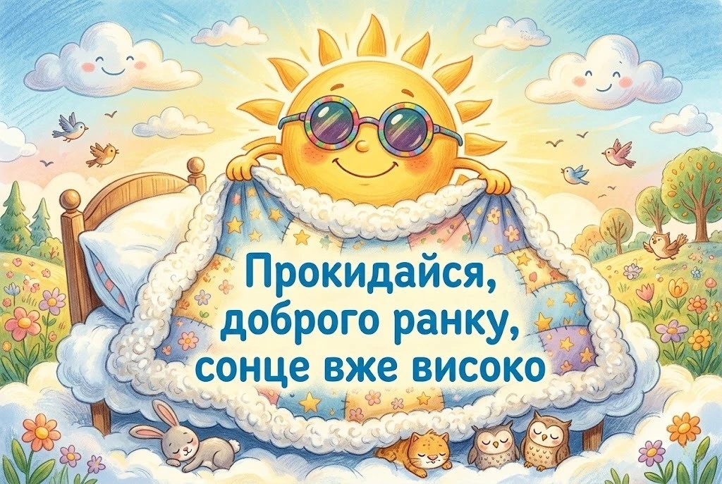 Привітання доброго ранку в картинках: душевні та прикольні листівки для гарного настрою