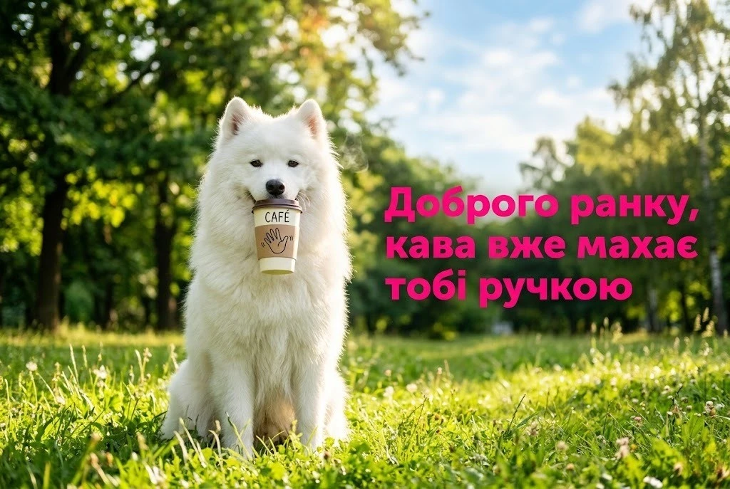 Привітання доброго ранку в картинках: душевні та прикольні листівки для гарного настрою