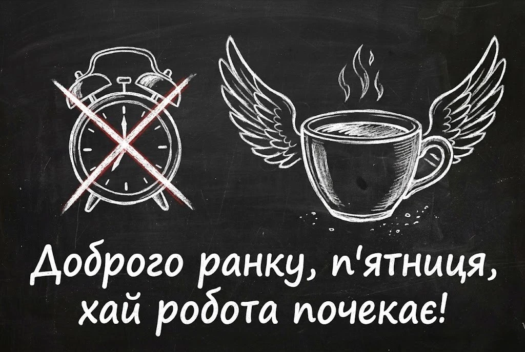 Доброго ранку, п’ятниця: прикольні картинки та щирі побажання для найкращого настрою
