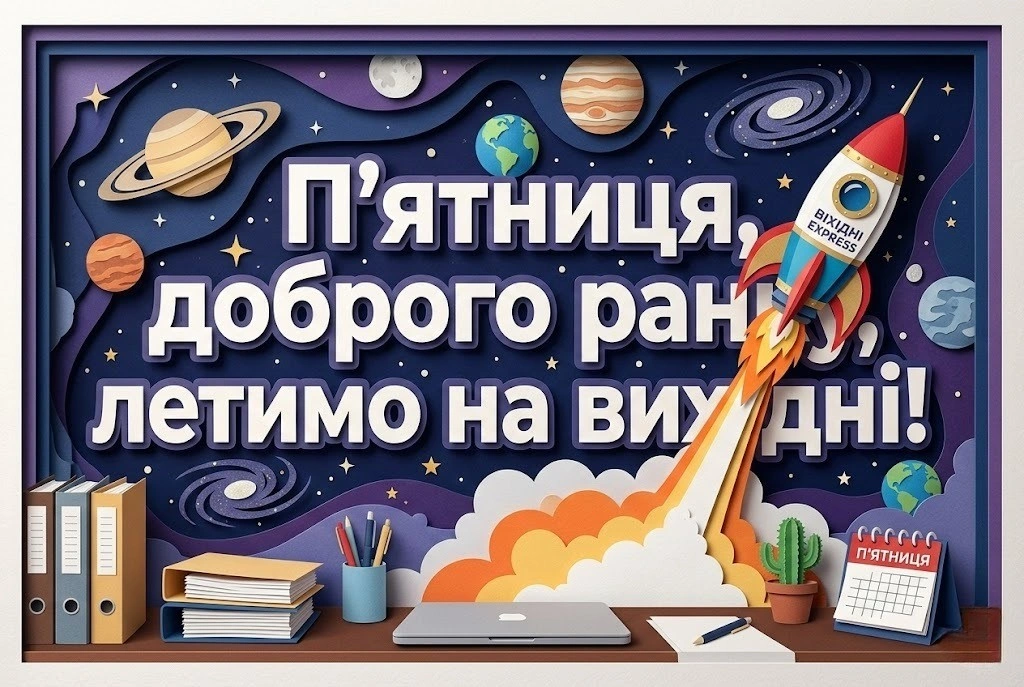 Доброго ранку, п’ятниця: прикольні картинки та щирі побажання для найкращого настрою