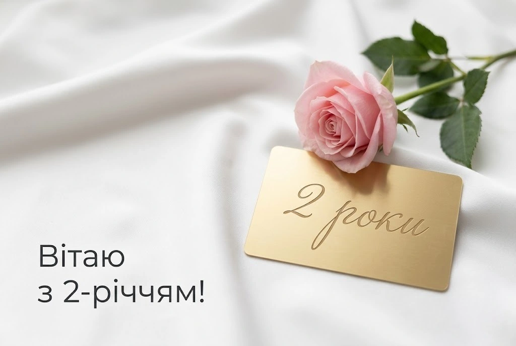 Привітання донечці з днем народження на 2 роки