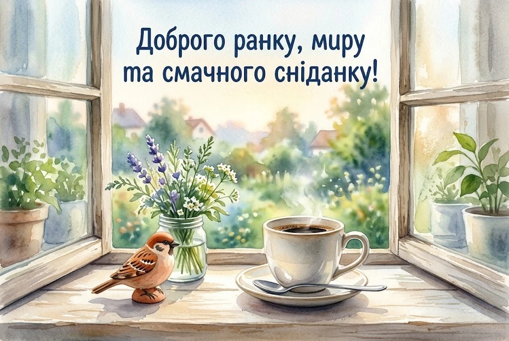 Ранкова кава та побажання доброго ранку: душевні картинки для найкращого початку дня