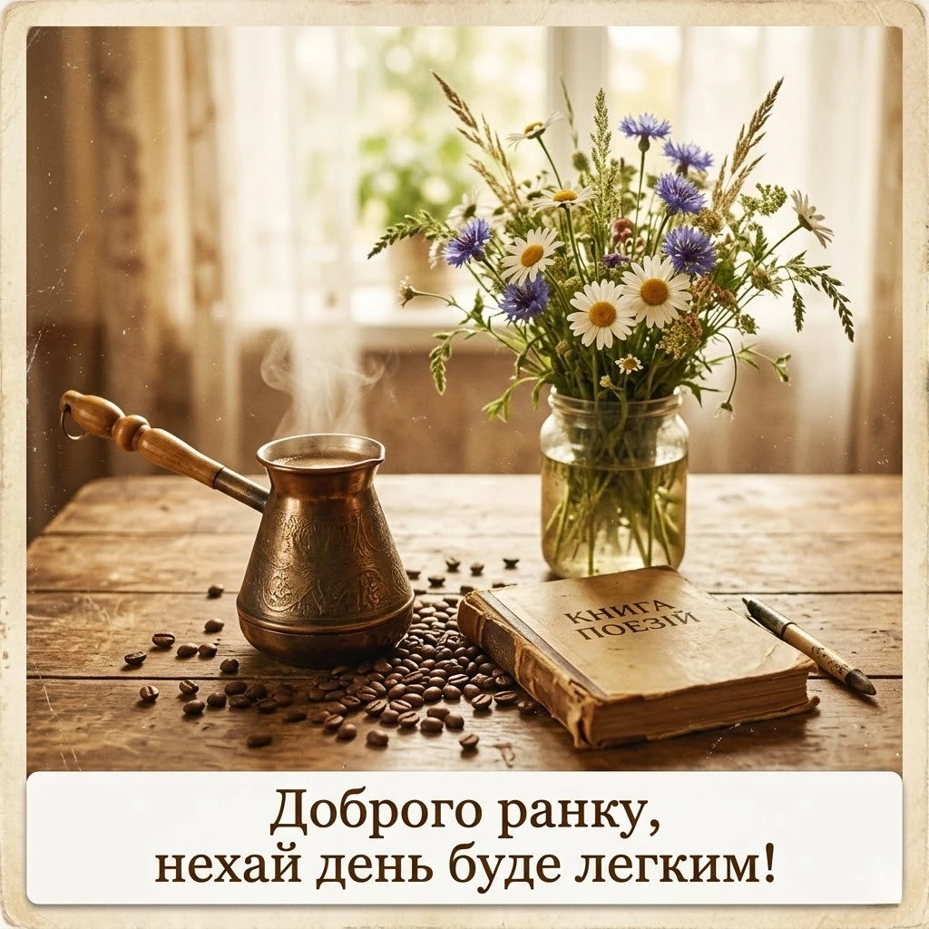 Ранкова кава та побажання доброго ранку: душевні картинки для найкращого початку дня