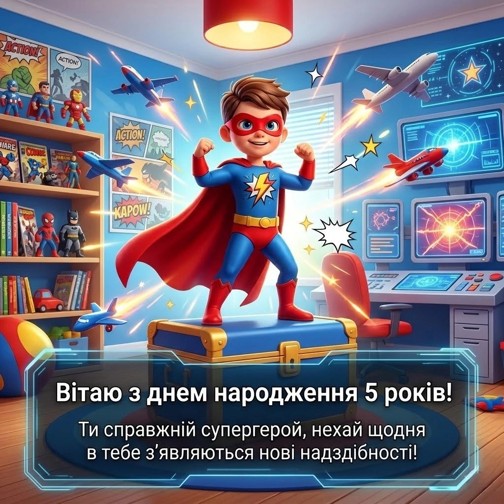 Найкращі привітання для маленького дослідника, якому виповнюється 5 років