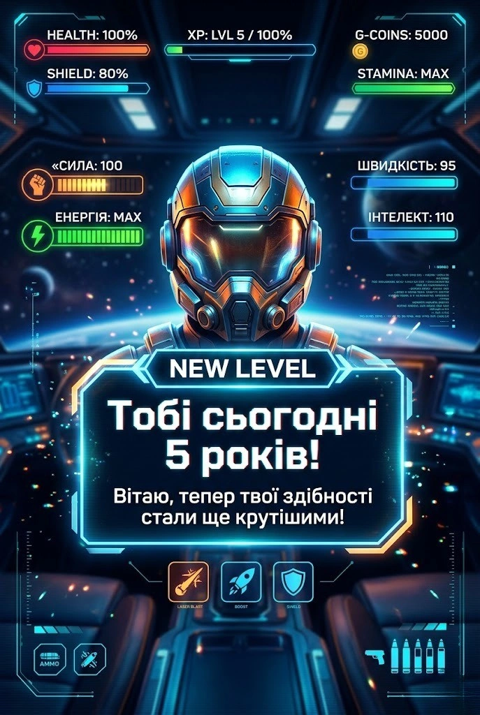 Найкращі привітання для маленького дослідника, якому виповнюється 5 років