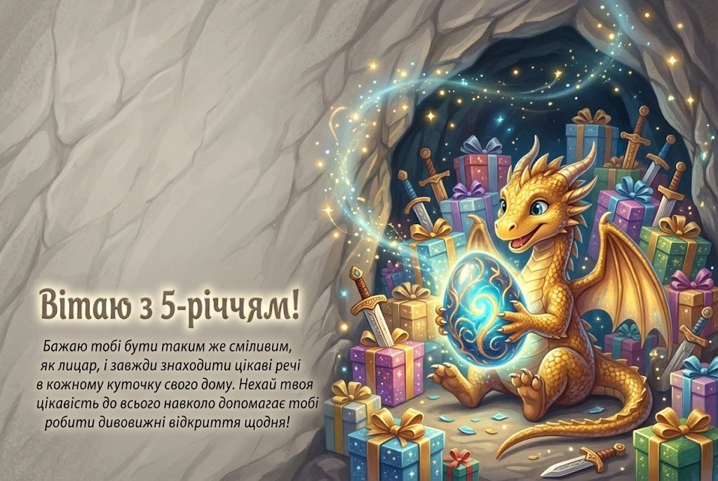 Найкращі привітання для маленького дослідника, якому виповнюється 5 років