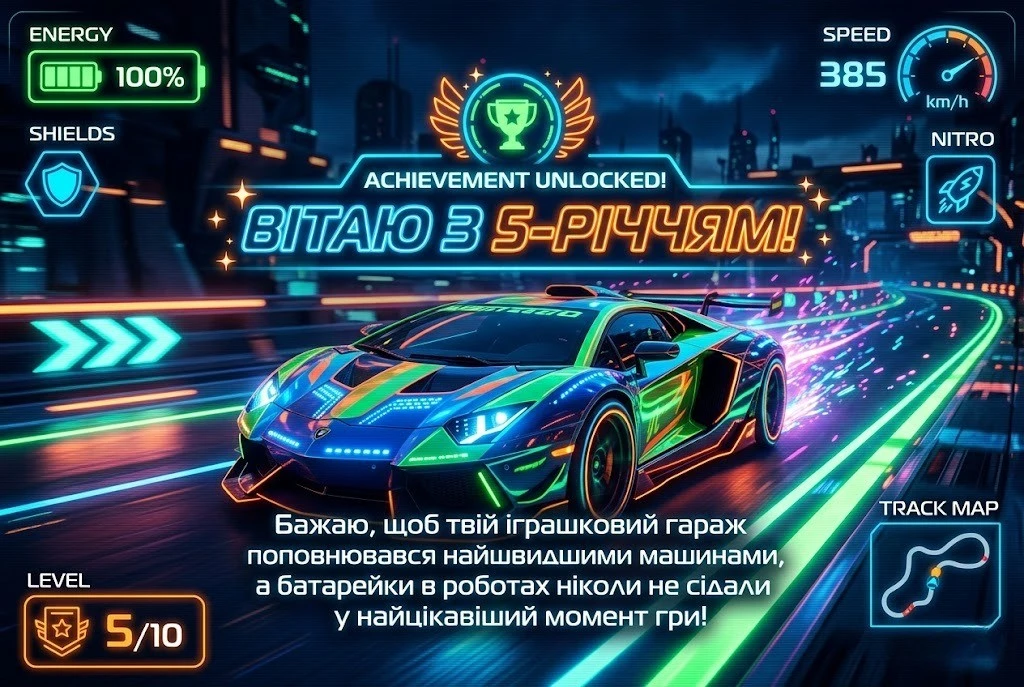 Найкращі картинки та привітання з днем народження хлопчику на 5 років