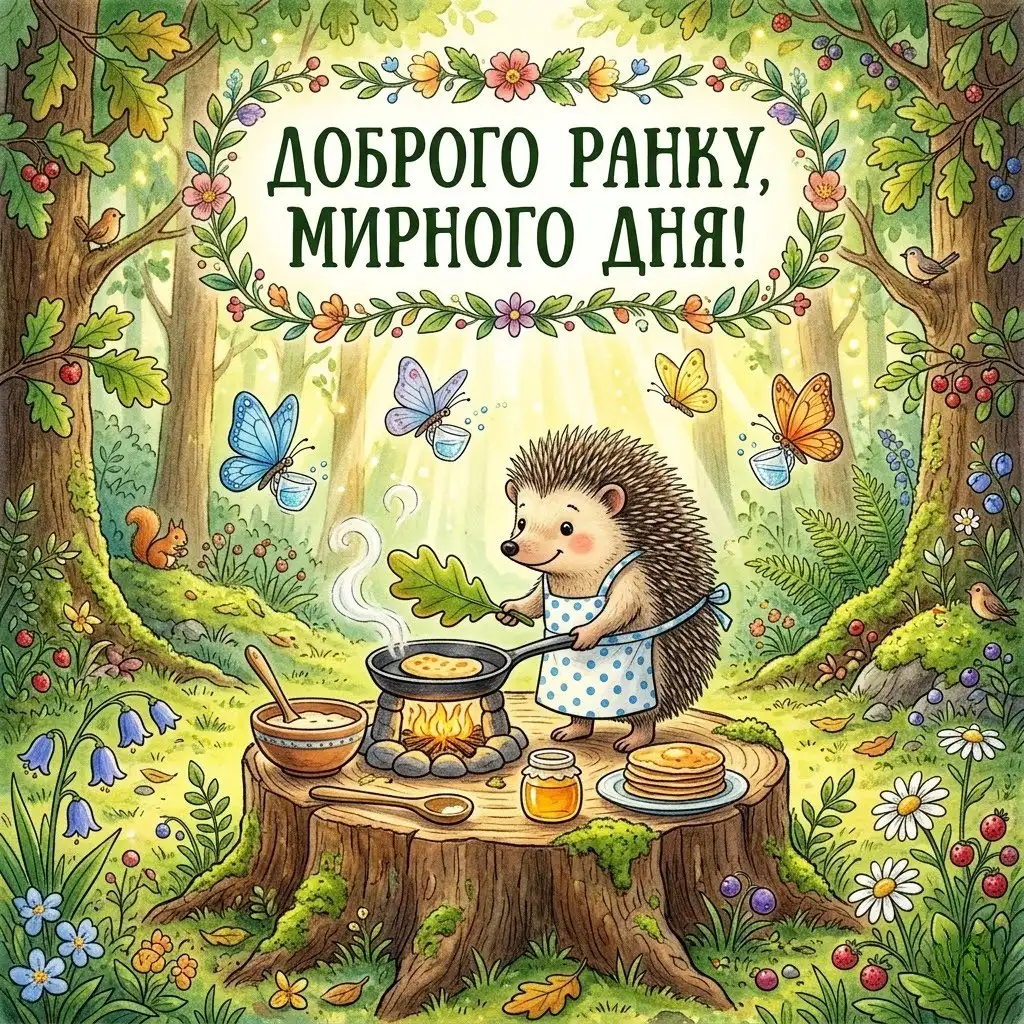 Доброго ранку та мирного дня: душевні картинки для гарного настрою