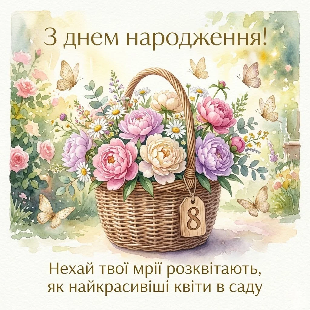 8 років — особливе свято: добірка найкращих привітань для дівчинки