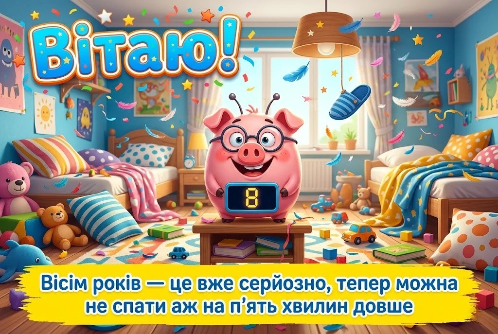 8 років — особливе свято: добірка найкращих привітань для дівчинки
