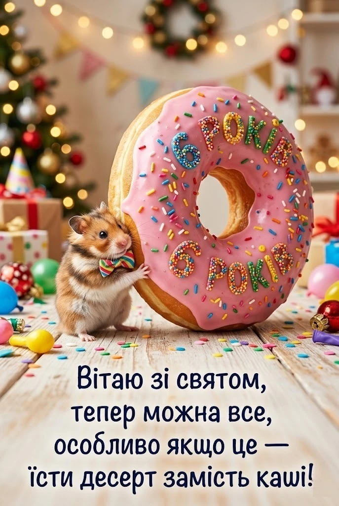 Маленькій зірочці 6 років: як хрещеним красиво привітати похресницю