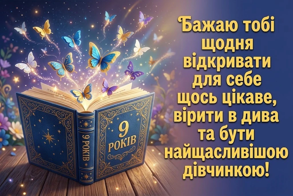 Як зворушливо привітати внучку з 9-річчям: добірка найтепліших слів