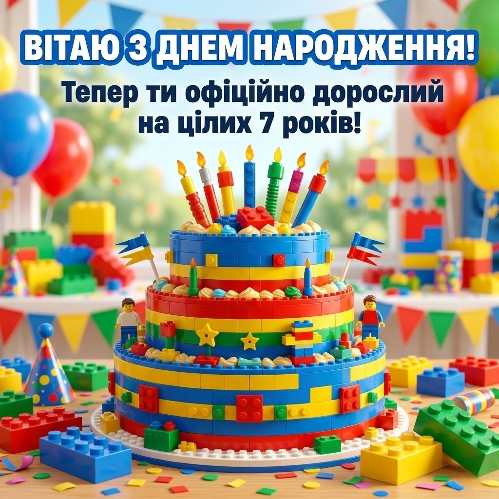 7 років сину, онуку чи другу: оригінальні привітання для маленького іменинника