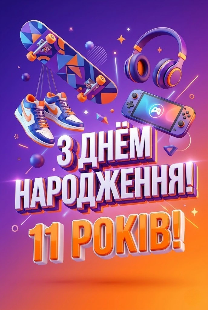 Як привітати сина з 11 роками: ідеї для листівок та святкових промов