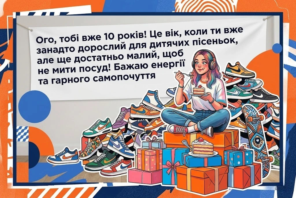 День народження 10 років: що побажати дитині в цей особливий день?