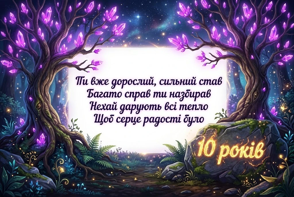 Оригінальні побажання на 10 років: зробіть свято дитини незабутнім