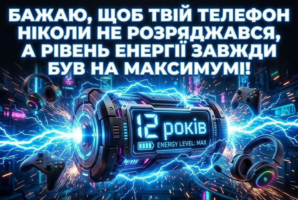 З днем народження хлопчику на 12 років — найкращі побажання успіху та драйву