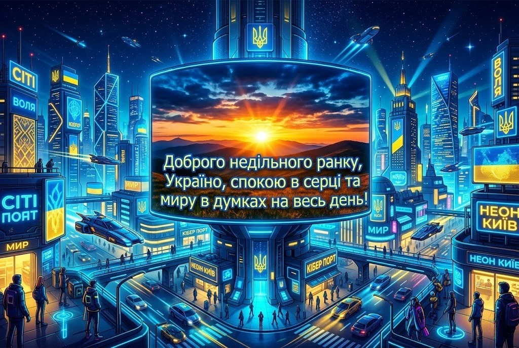 Доброго недільного ранку, Україно: душевна добірка листівок та найтепліші побажання